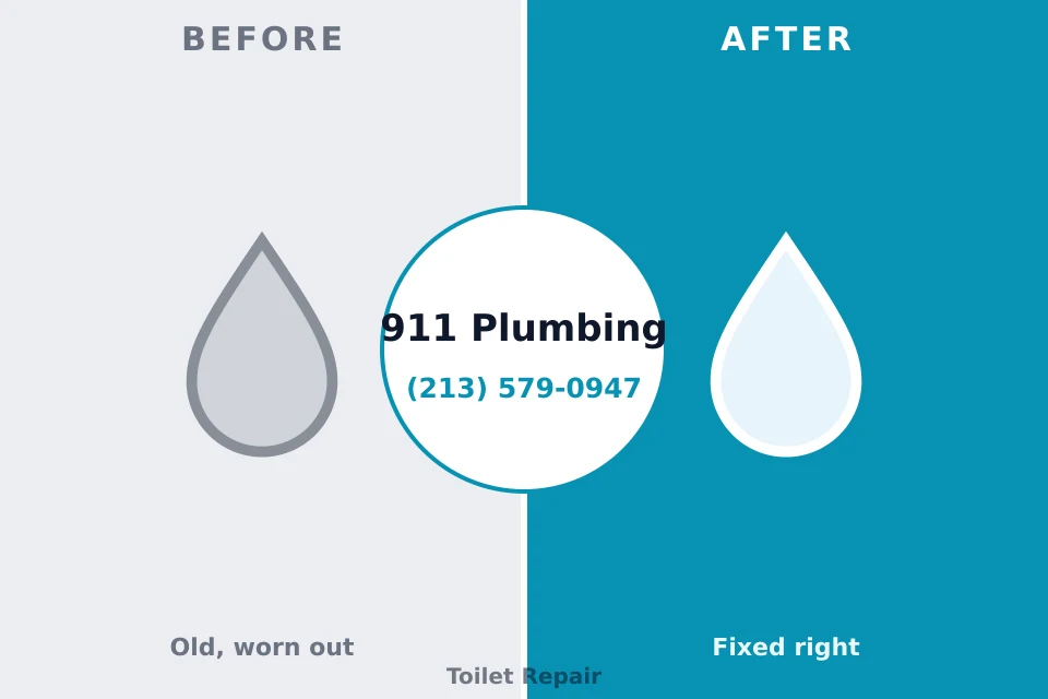 Before and after: plumbing repair Cairo, NE